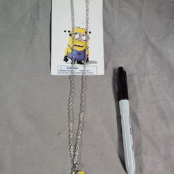 18" Minion Necklace