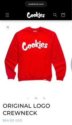 NWT Cookies Crewneck Sweater