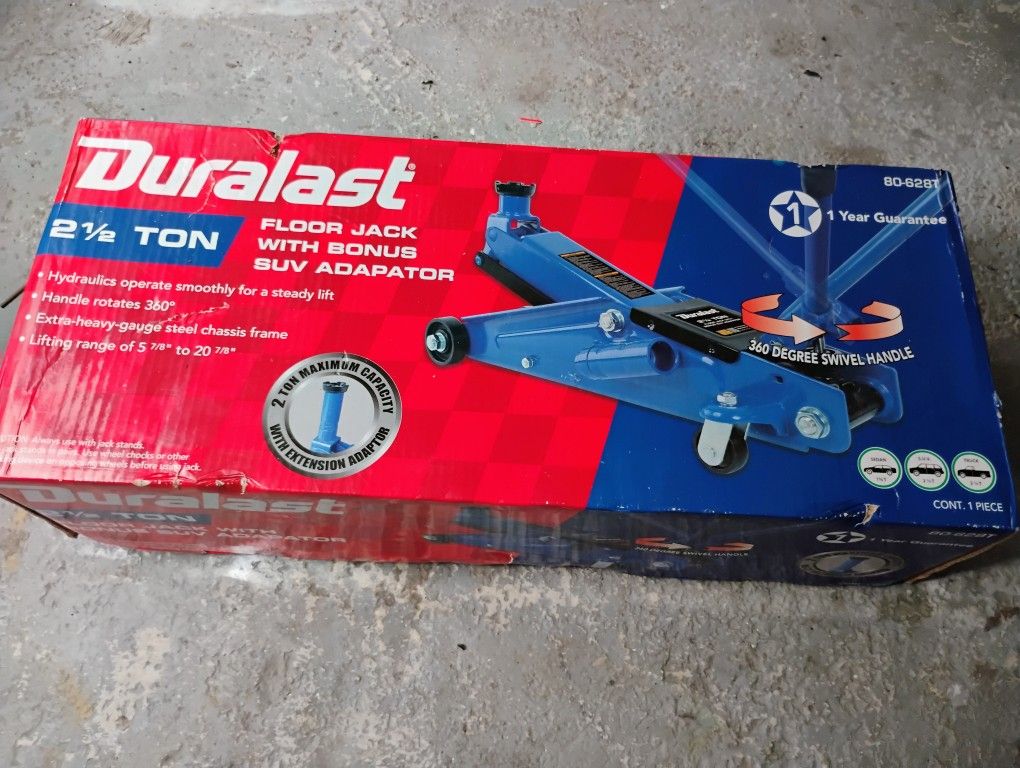 Duralast 2.5 ton SUV Floor Jack