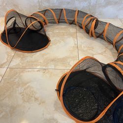 Cat Small Pet Play Tent Outdoor Indoor Play Tunnel New