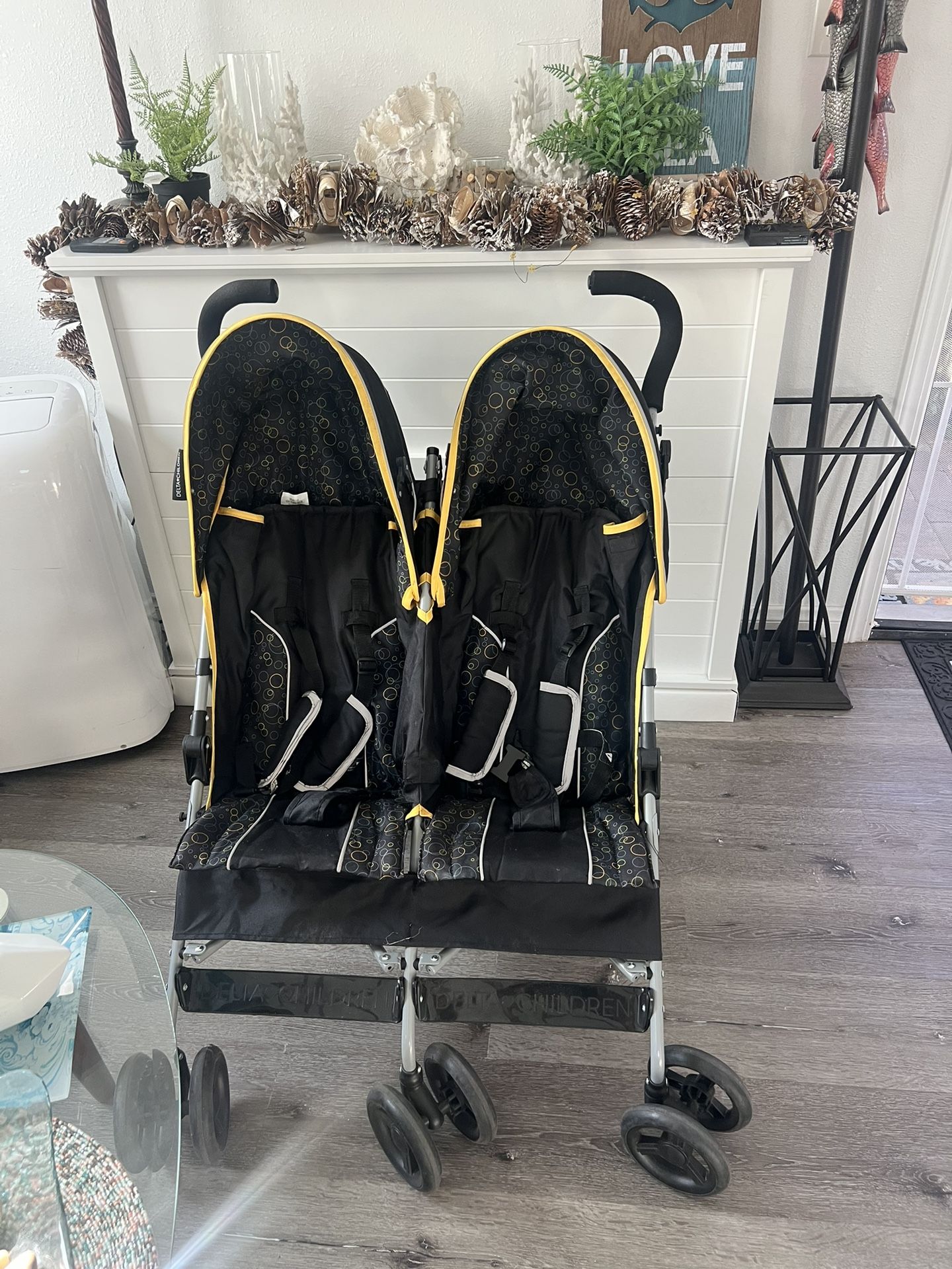 Delta ❤️ Children Double Stroller