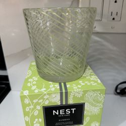 Large Nest 3 Wick Empty Candle Jar