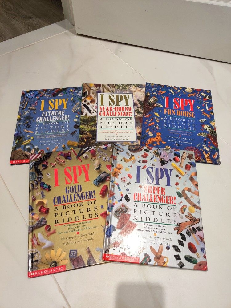 I Spy Books (Set of 5 Books)