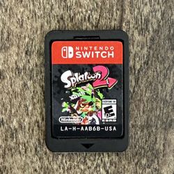 Nintendo Switch Splatoon 2 Video Game 