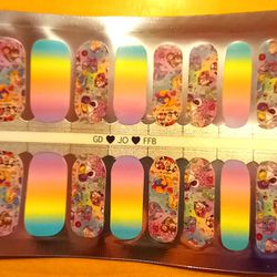 Rainbow Minnie & Mickey!FFBoutique Nail Polish Strip!Free Sample/Entries!
