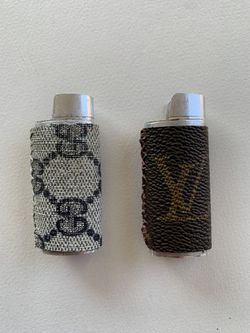 Gucci & Louis Vuitton GG LV Bic Lighter Sleeves