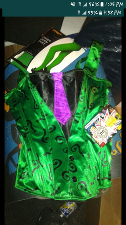Riddler corset