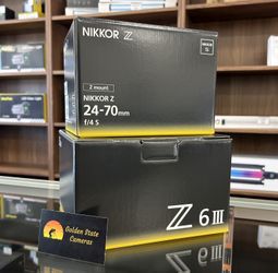 Nikon Z6 III + 24-70mm f/4 S  (NEW, 1 year warranty)