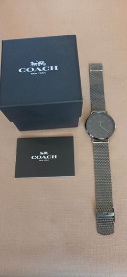 Men's Coach dress watch.
