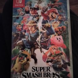 Nintendo Switch Super Smash Brothers Game