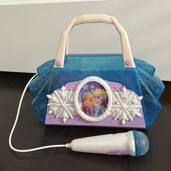 Frozen Microphone Karaoke - Like New! 