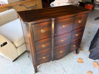 Vintage Wooden Dresser