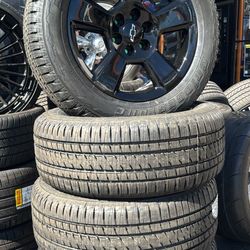 WHEELS OEM 20” STOCK CHEVY TAHOE YUKON DENALI GMC 