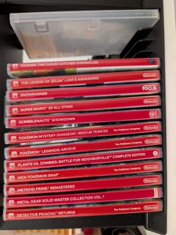 Nintendo Switch Games (Check Description)
