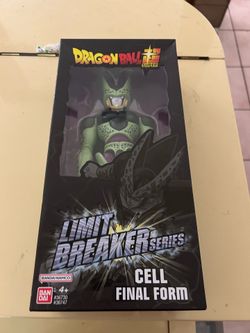 2 )Dragon Ball Super Super Saiyan Goku Battle Damage Version 12-Inch Limit Breaker and HTF  Cell Final Form !