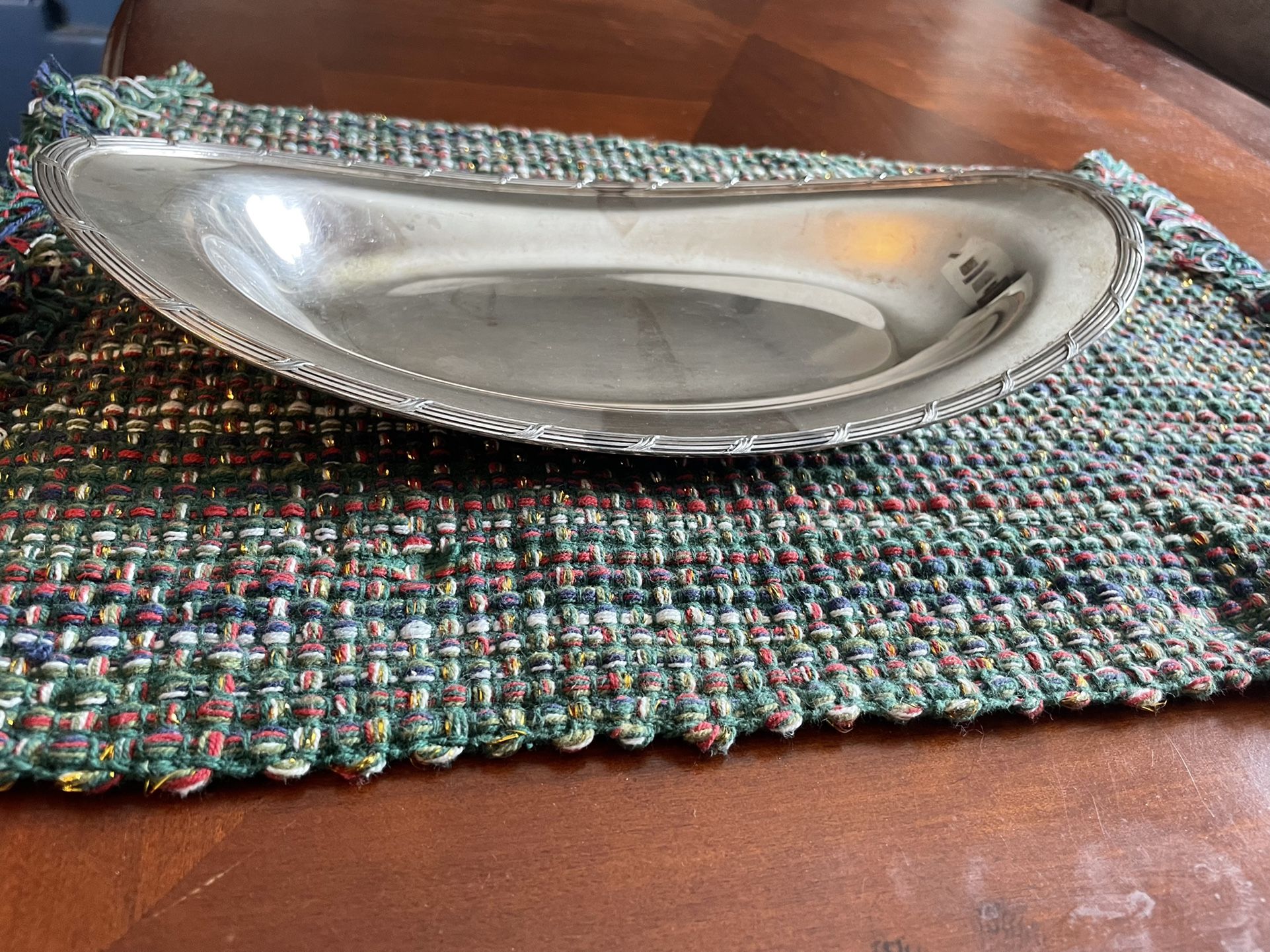 Silver Plated bread/ Roll Platter