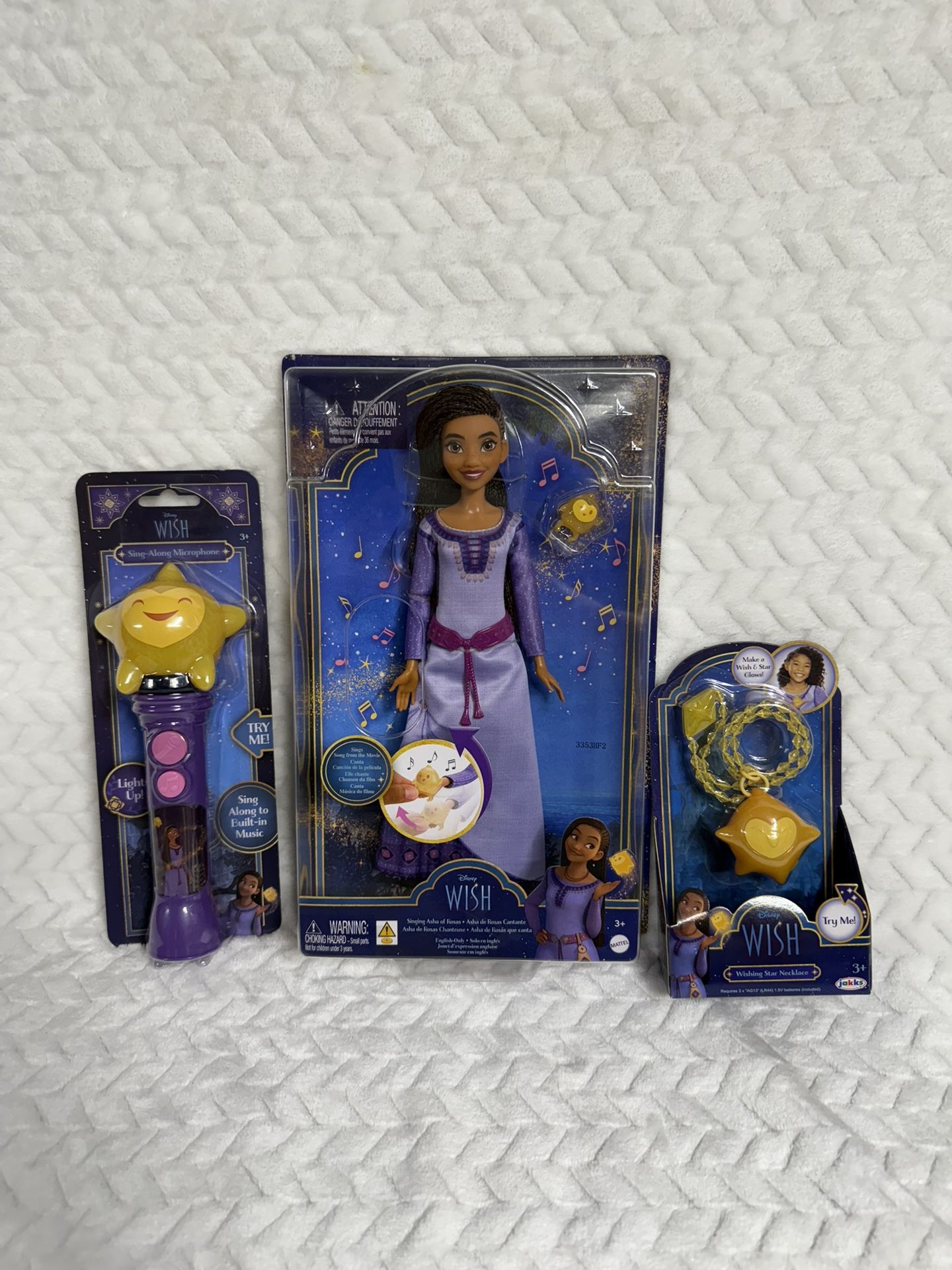 Disney Wish Toy Set Bundle Necklace Disney Doll Disney Light