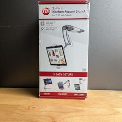 CTA   2-in-1 Kitchen Mount Stand for 7-13 Inch Tablets 