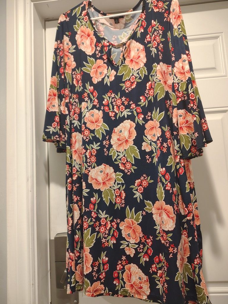 Beautiful Plus Size Dress 2x 