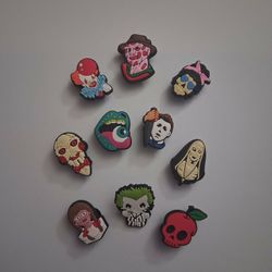 Horror Movie Croc Charms 