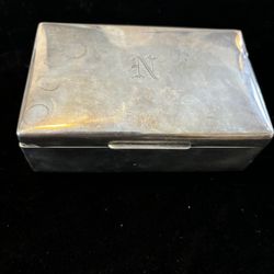 Sterling Silver Jewelry Box