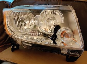 Jeep Headlight Assembly, Pair