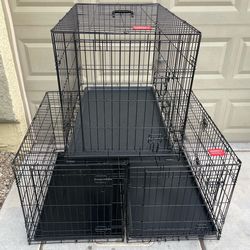 Used Large 36” Dog Kennels $30 Each Cada Uno Firm-Firme