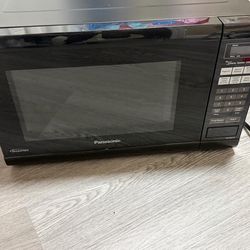 Black Panasonic Microwave