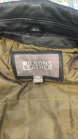 Wilson XL leather jacket