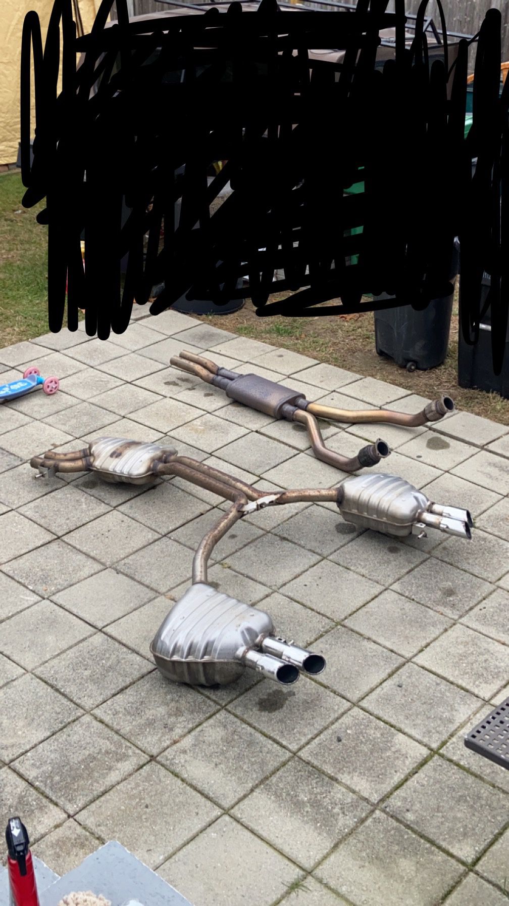 2010-2012 Audi S4 Exhaust System 