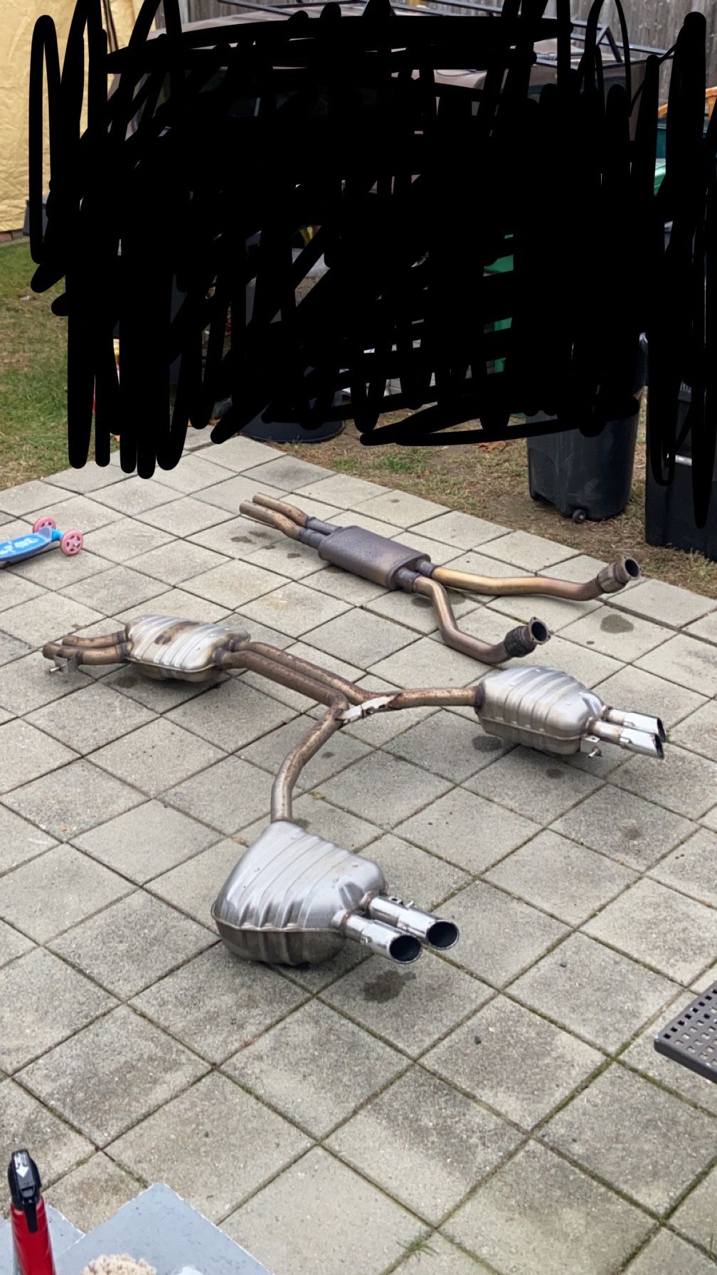2010-2012 Audi S4 Exhaust System