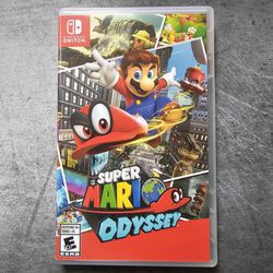 Super Mario Odyssey for the Nintendo Switch