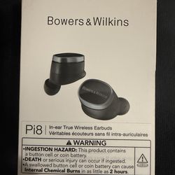 Like New Bowers & Wilkins Pi8. Firm Price