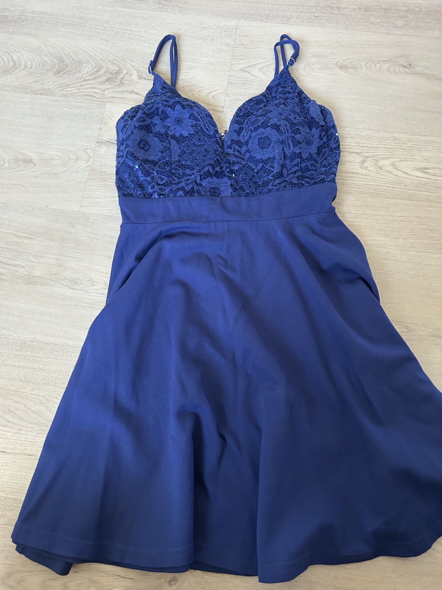 Windsor Sequin Royal Blue Formal Dress Women