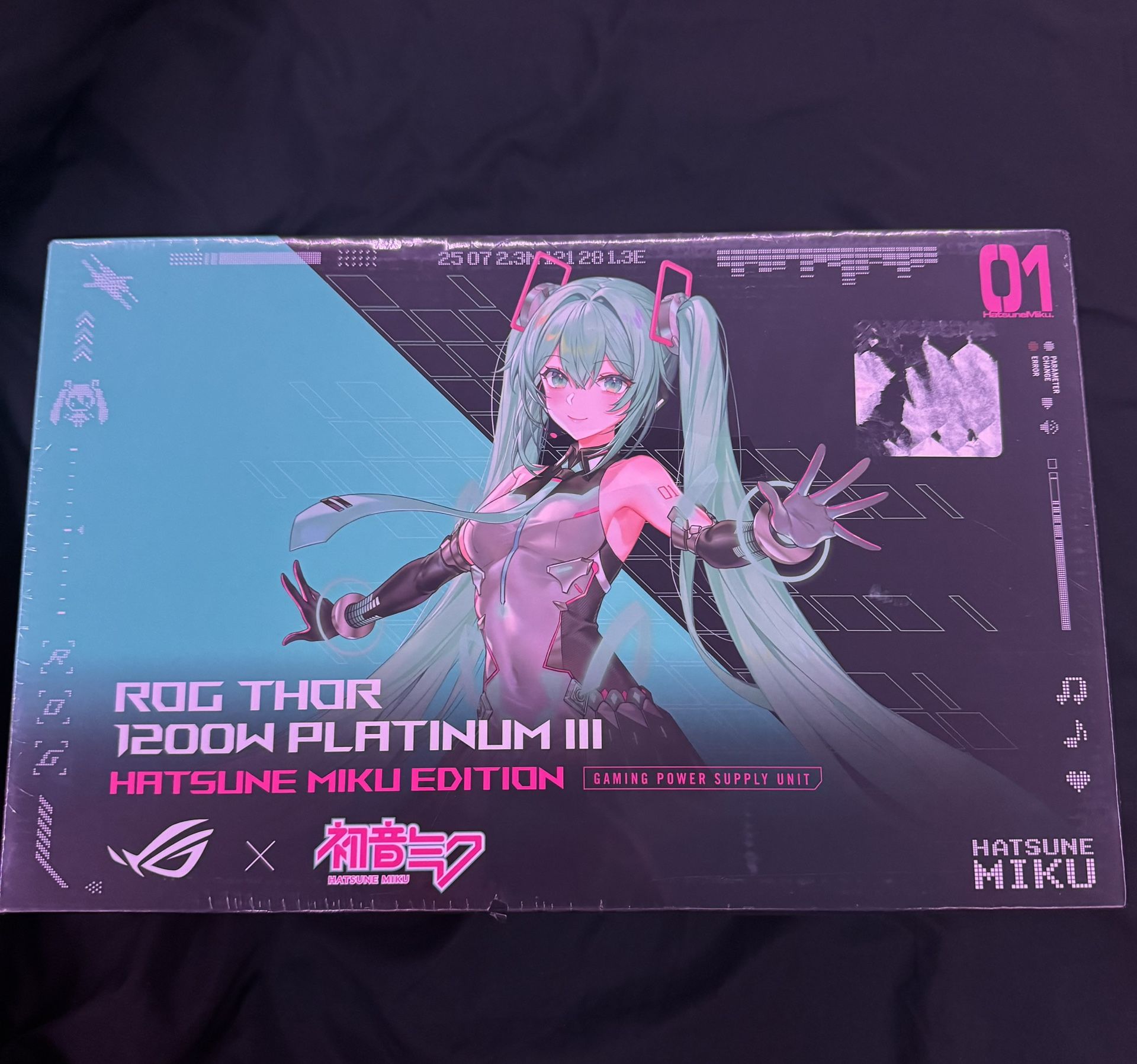 ASUS ROG Thor 1200W Platinum III RO JI x HATSUNE MIKU Edition PSU (80 PLUS Platinum Certified