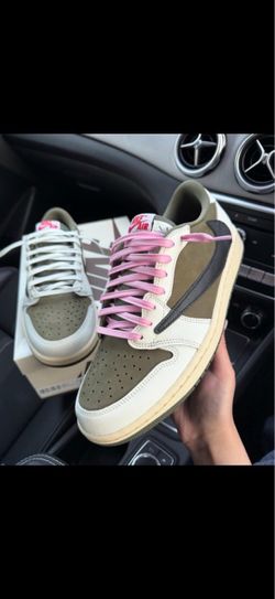 Travis Scott Jordan 1 medium olive