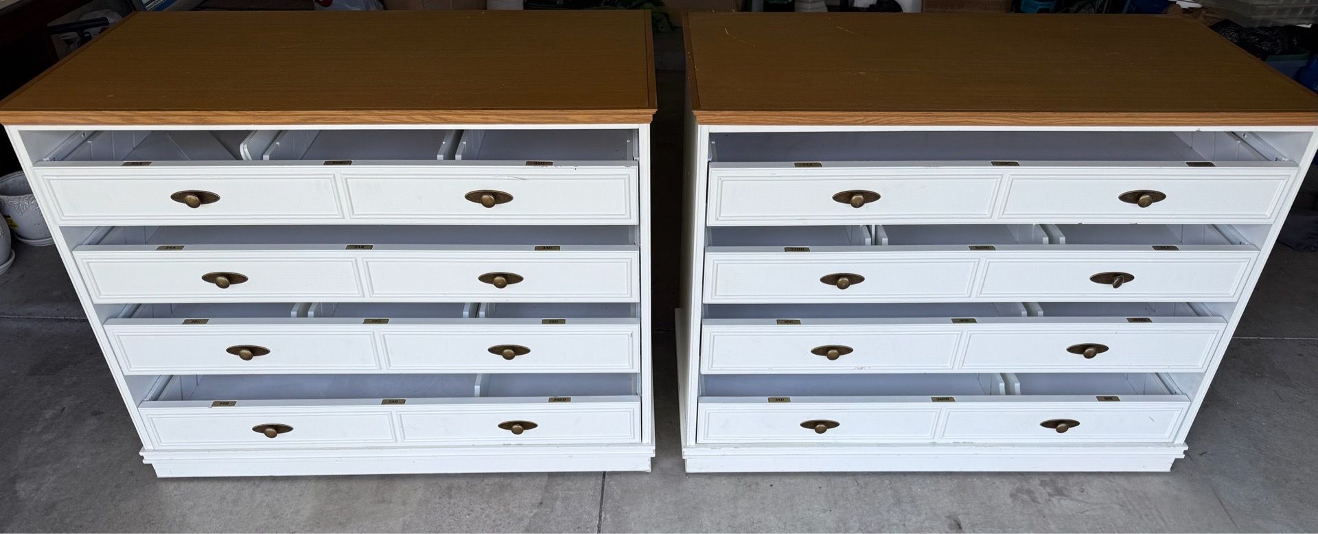 RARE Victoria’s Secret Store Fixtures – Dressers Matching Pair – Solid Wood
