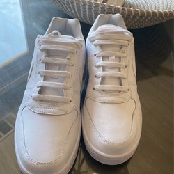 Nike Ebernon Low Triple White All White Size 9 for Sale in