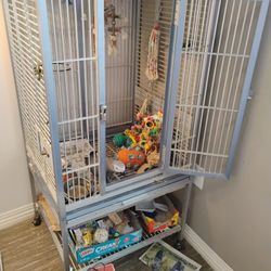 Large Aluminum Parrot Cage