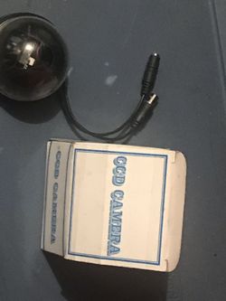 Security dome cameras pair