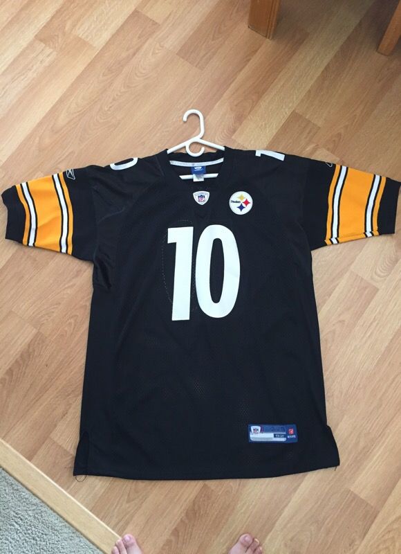 Sz 52 2-3XL STEELERS HOLMES #10 jersey