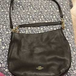 Coach Leather Shoulder Bag