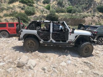 Wrangler JLU Tube Doors w/mirrors