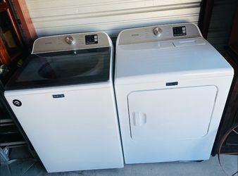 Maytag washer and dryer gas set