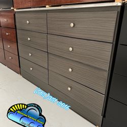 Eight Drawer Dresser With Rails New Chest Cajonera Comoda 