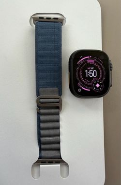 Apple Watch Ultra 2 49mm Black Ti Dark Grn Alp LP
