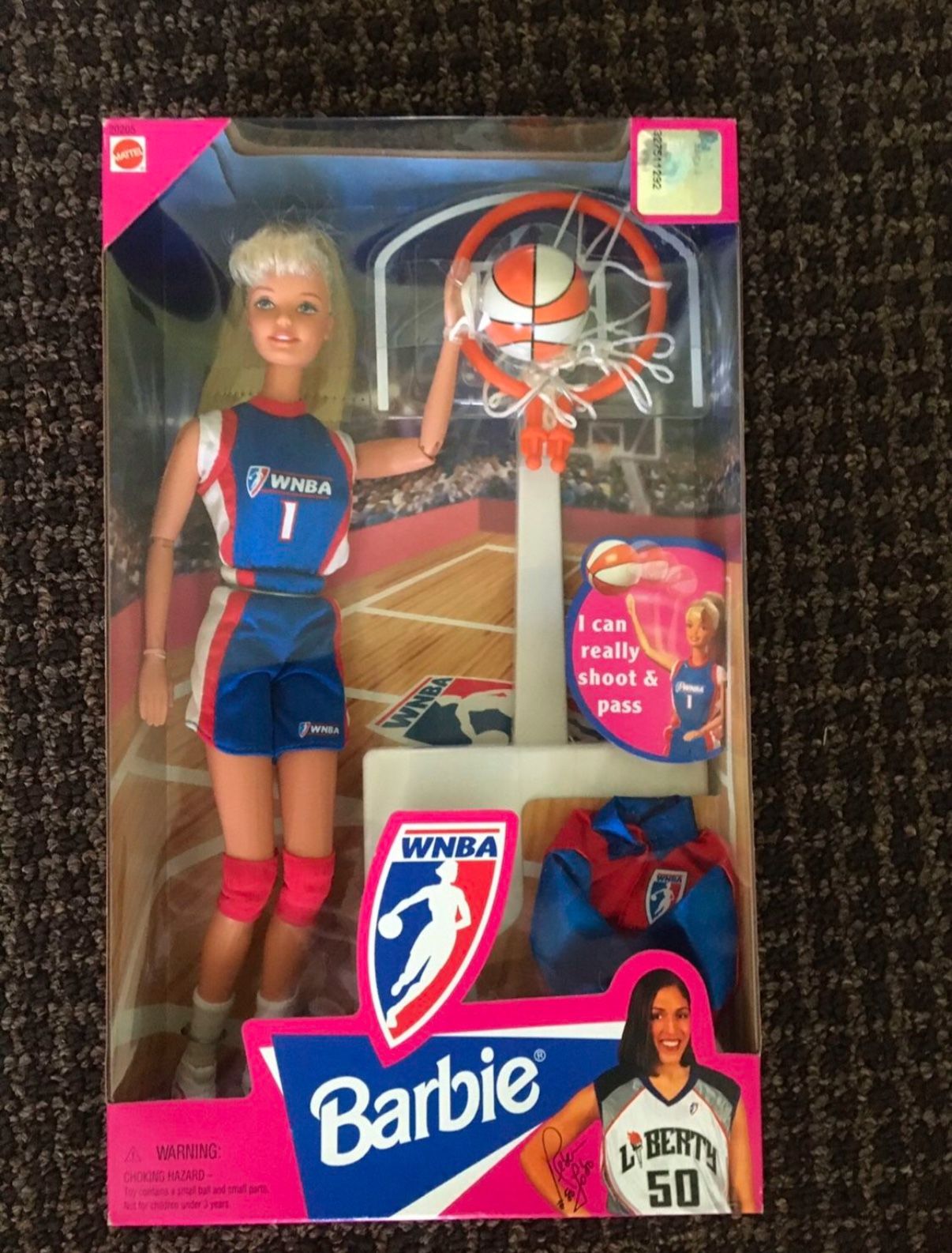 New WNBA Barbie In Unopened Box