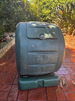 Tumbler compost bin 50 gallon