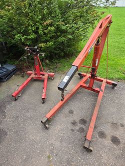 Engine Hoist and Engine Stand Set