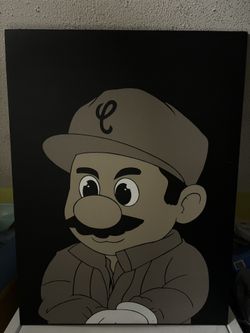 El Chapo Mario Art Painting
